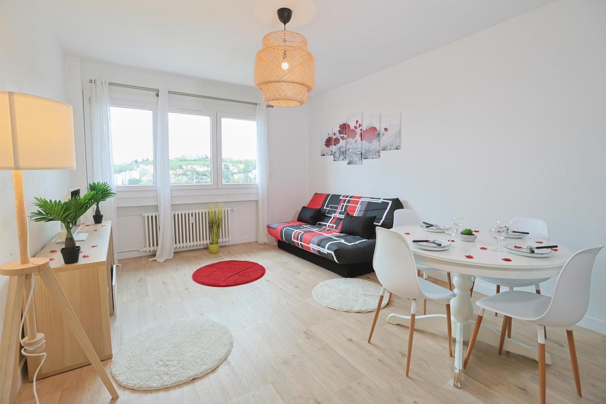 Evasion Pro & Fun A Saint-Etienne - Proche Hpl Apartment Bagian luar foto